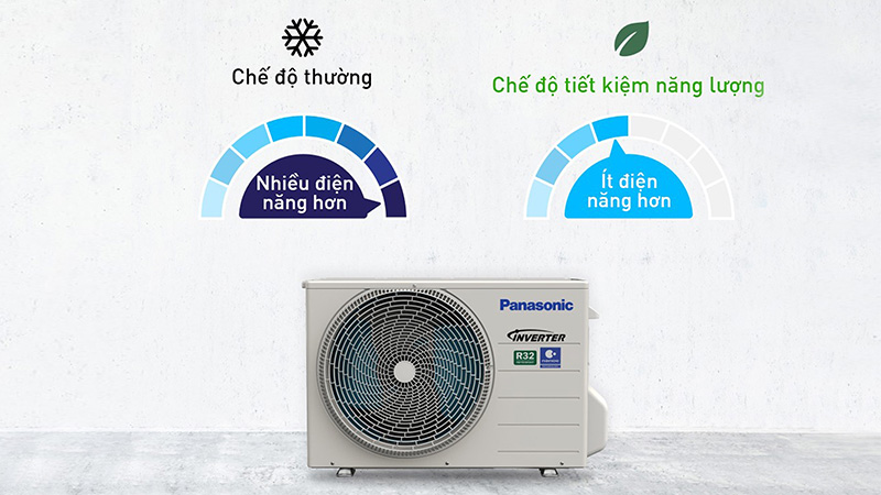 So sánh chế độ ECO có kiểm soát A.I và chế độ thường