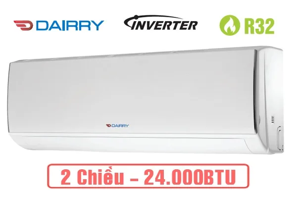 Điều hòa Dairry 2 chiều Inverter I-DR24KH 24000BTU