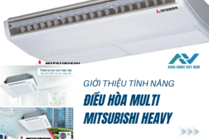 Giới thiệu tính năng điều hòa Multi Mitsubishi Heavy