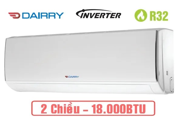 Điều hòa Dairry 2 chiều Inverter I-DR18KH 18000BTU