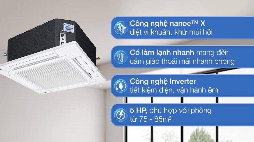 Tích hợp nhiều công nghệ làm lạnh nhanh - Điều hòa Pannasonic