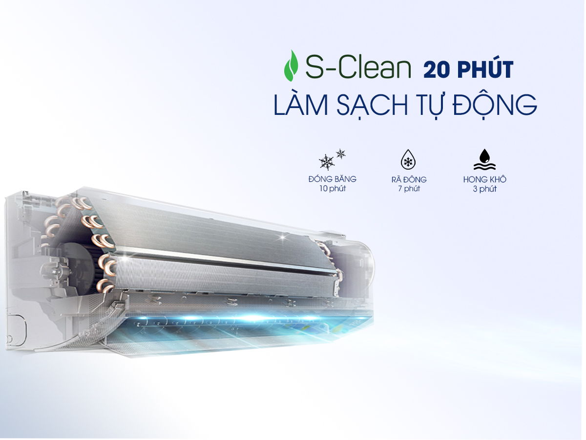 Tính năng S-Clean điều hòa Sumikura