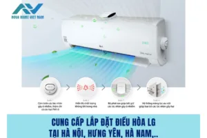Cung cấp lắp đặt điều hòa LG tại Hà Nội, Hưng Yên, Hà Nam,..