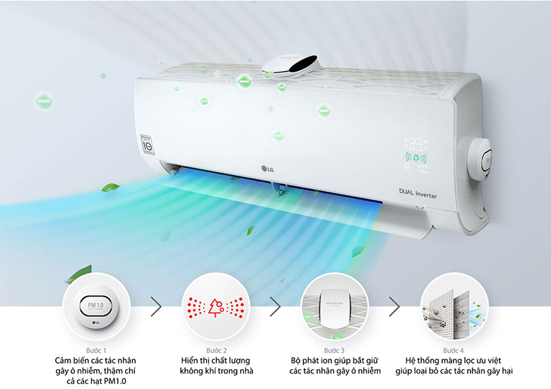 Dòng điều hòa LG Inverter thanh lọc không khí