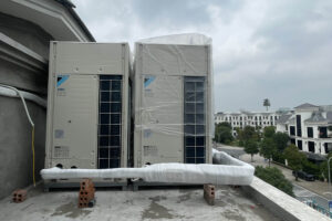 Lắp đặt điều hoà trung tâm VRV Daikin tại Vinhome Ocean Park 1