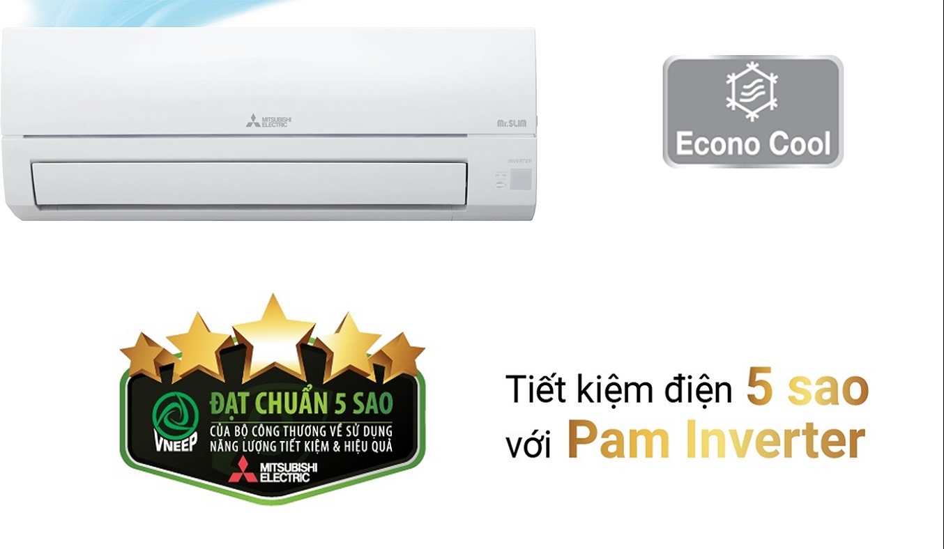 Điều hòa Mitsubishi 1 chiều Inverter 12000BTU MSY - JP35VF