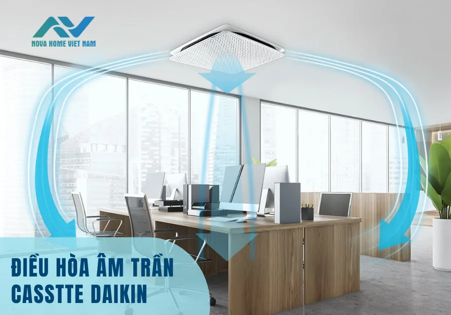 Điều hòa âm trần cassette là gì?