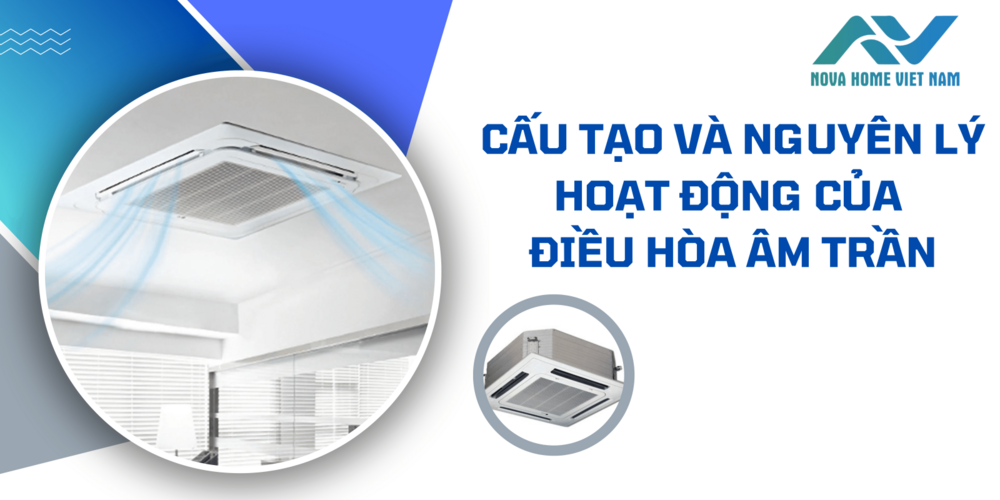 Cấu tạo và nguyên lý hoạt động của điều hòa âm trần