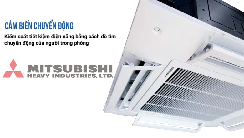 Điều hòa âm trần Mitsubishi Heavy FDT50YA-W5 được trang bị cảm biến chuyển động