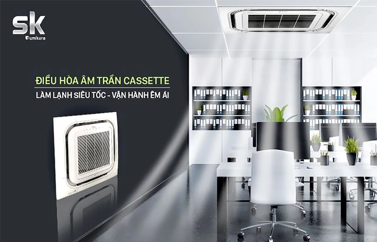 Cấu tạo và nguyên lý hoạt động của điều hòa âm trần