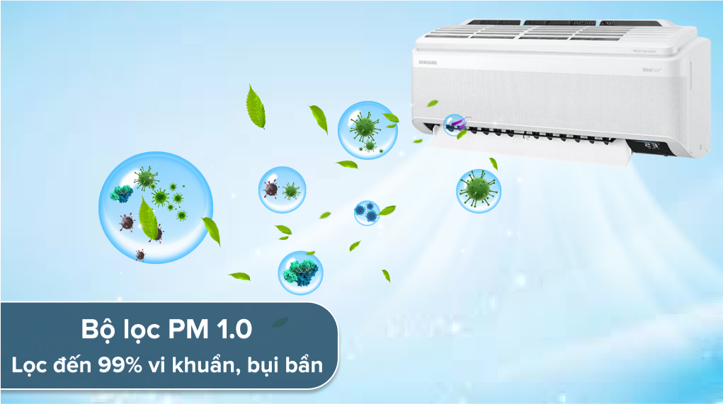 Điều hòa LG - Lọc được bụi mịn PM 1.0