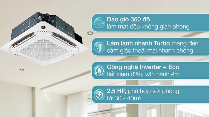 Giá Lắp Đặt Điều Hòa Âm Trần Midea Tốt Nhất Hiện Nay