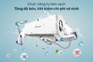 Một số dòng điều hoà, máy lạnh Casper tiết kiệm điện, giá tốt 2025