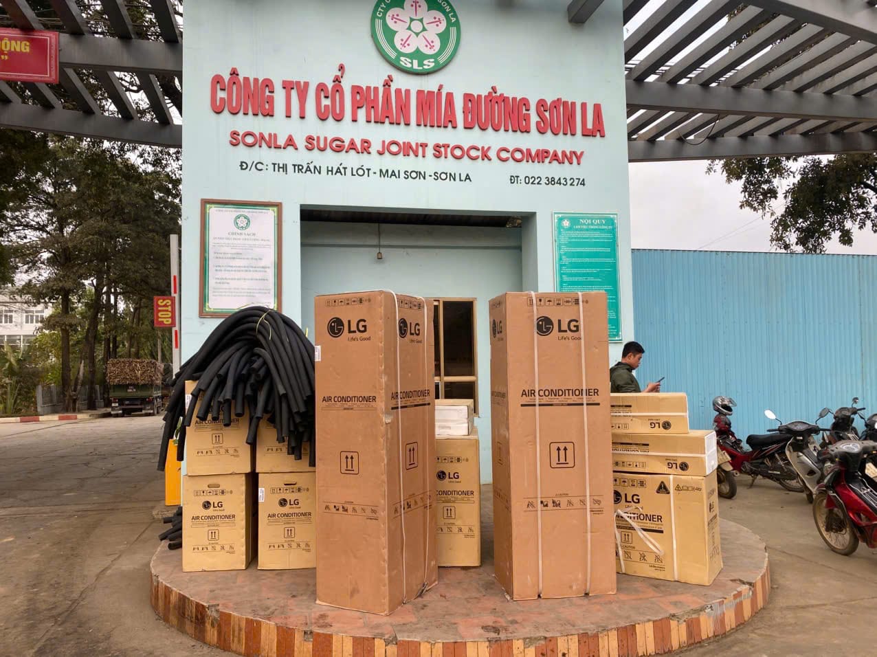 Dự Án Cung Cấp Lắp Đặt Điều Hòa LG Tại Nhà Máy Mía Đường Sơn La
