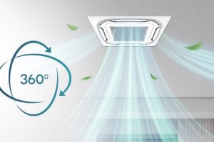 Tìm hiểu về công nghệ điều hòa âm trần nối ống gió Panasonic