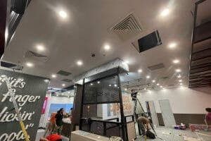 Lắp đặt điều hòa âm trần 2 chiều tiết kiệm điện