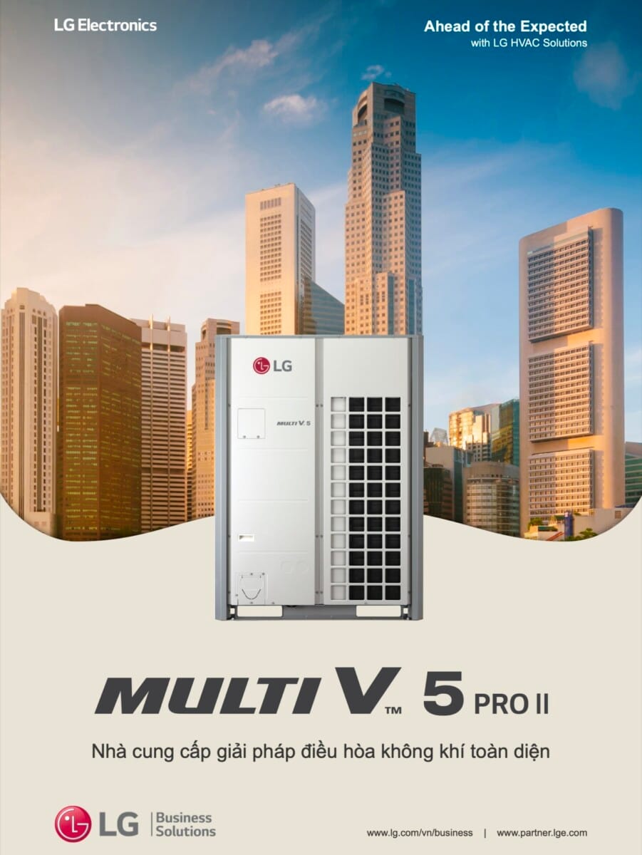 Tìm hiểu về điều hòa trung tâm vrv LG