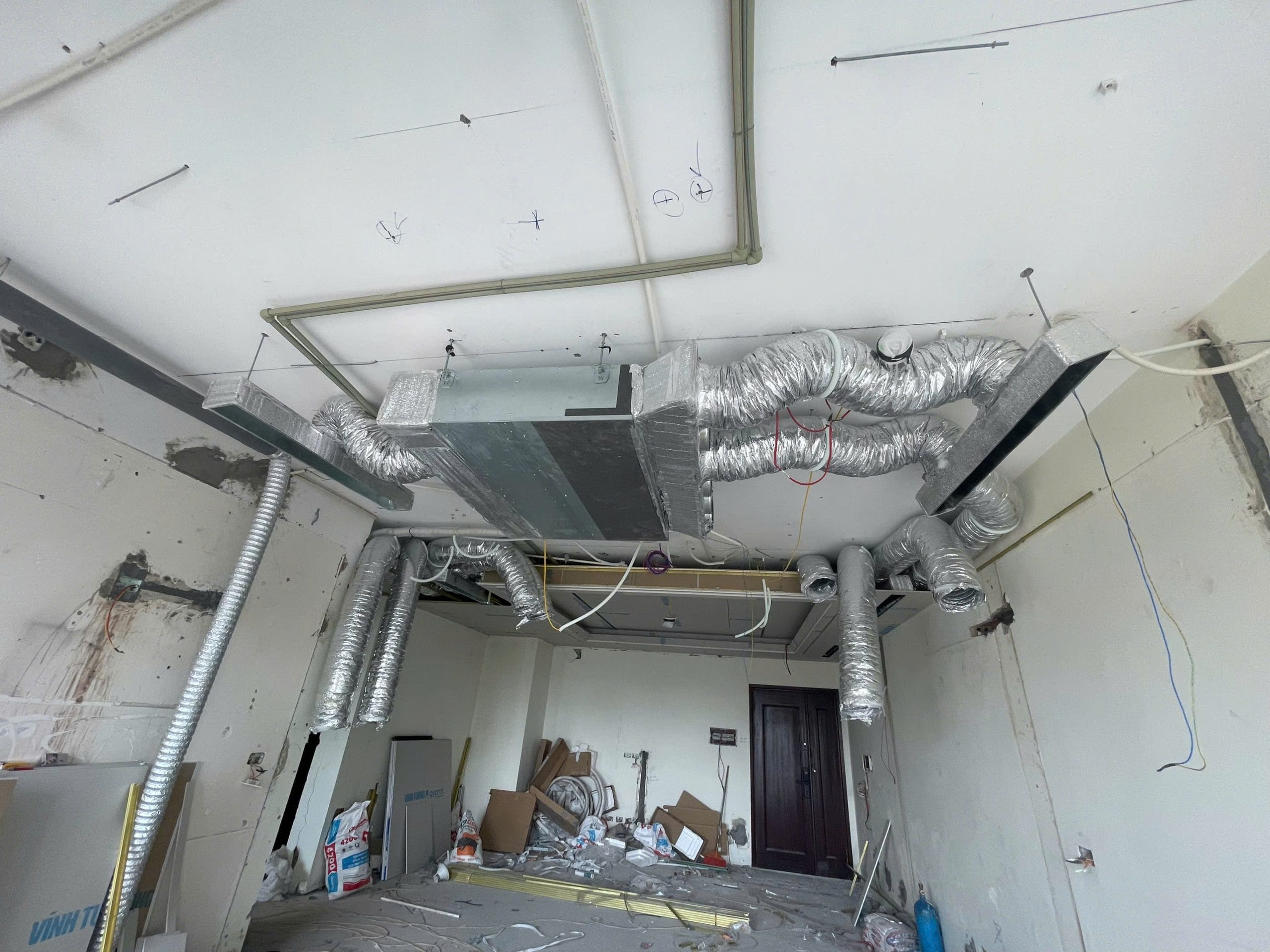 Cung cấp lắp đặt điều hoà trung tâm vrv Daikin âm trần nối ống gió