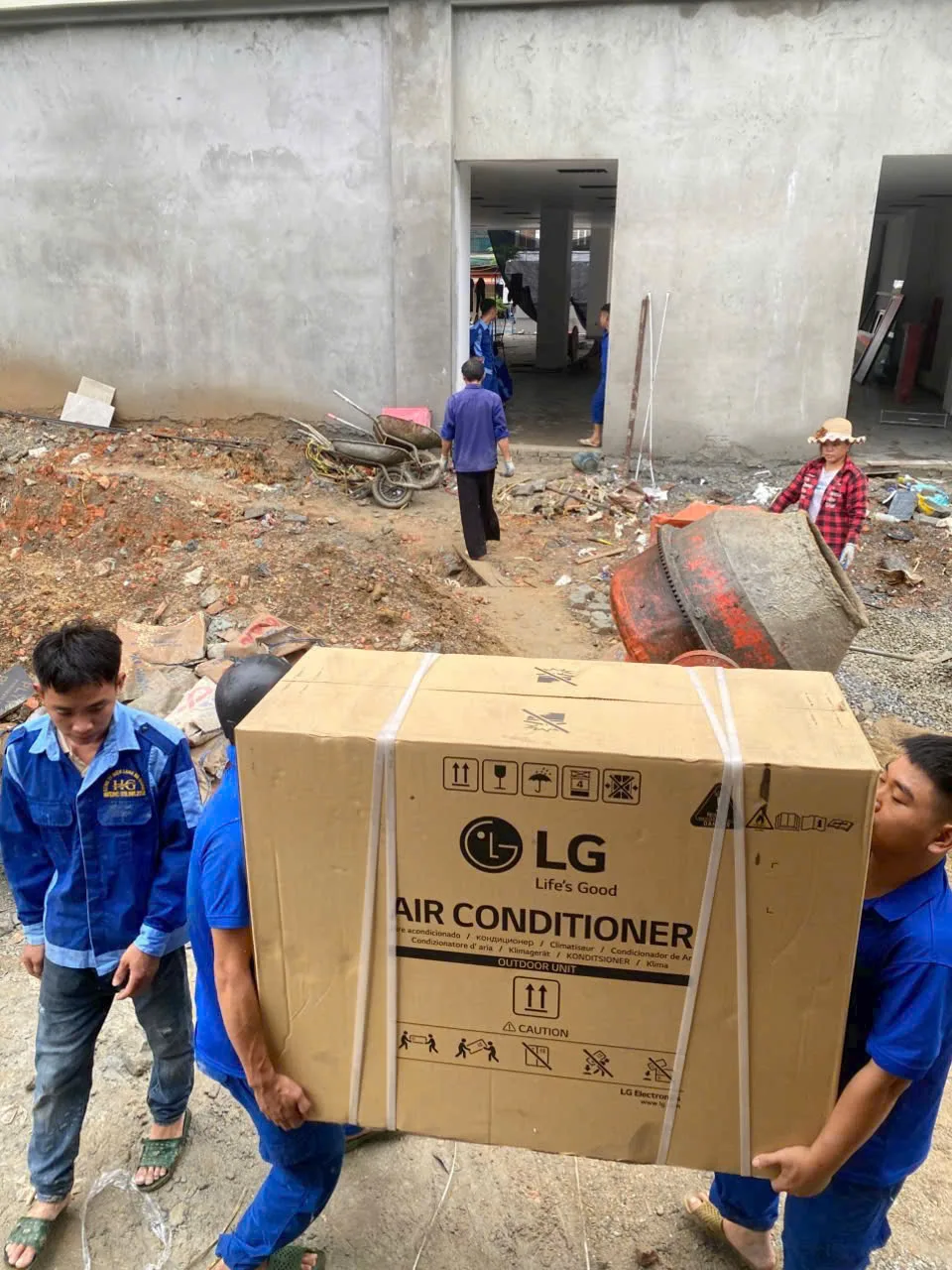 Cung cấp thiết bị điều hoà âm trần LG tại Hà Nội