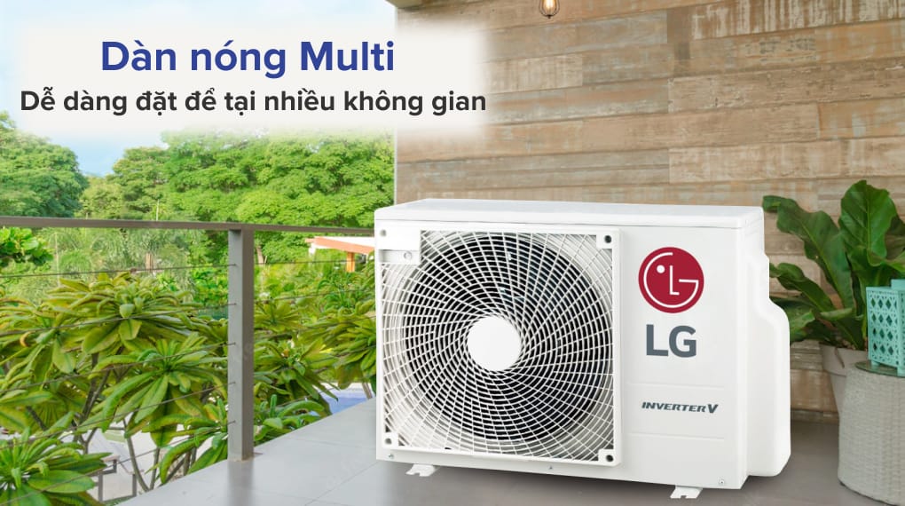 Dàn nóng Multi Inverter LG 2.5 HP A3UQ24GFD0 - Tổng quan thiết kế Dàn nóng Multi Inverter LG 2.5 HP A3UQ24GFD0 - Tổng quan thiết kế