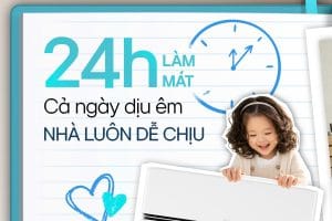 NHẬT KÝ 24 GIỜ LÀM VIỆC CÙNG ĐIỀU HÒA LG DUALCOOL AI AIR