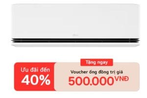 Điều hòa LG DUALCOOL AI Air ưu đãi đến 40%