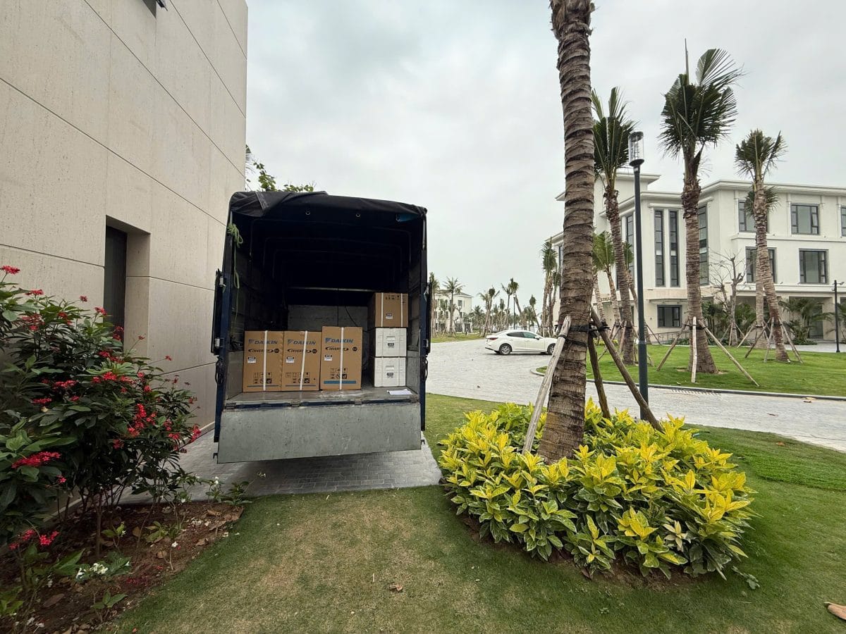 Cung cấp lắp đặt điều hoà âm trần điều hoà treo tường Villas Grand bay Hạ Long , Quảng Ninh