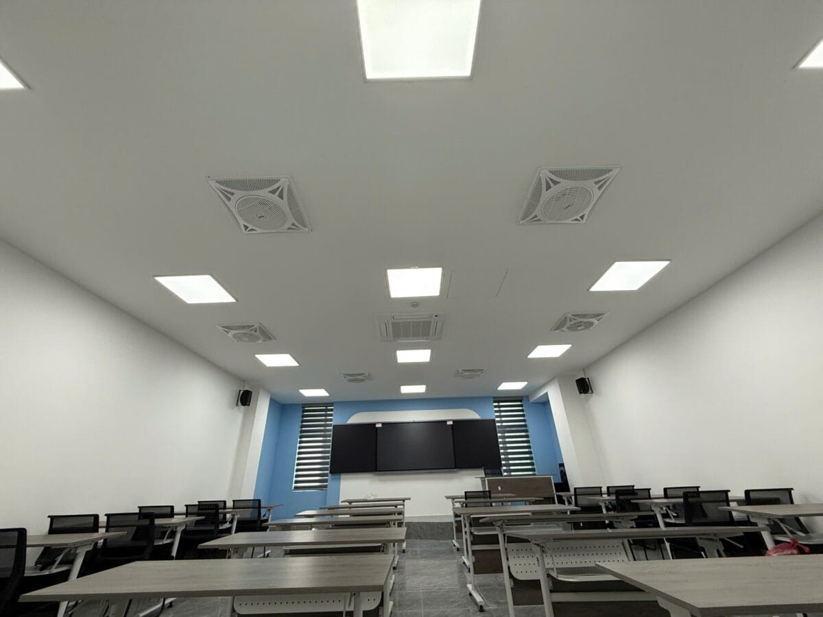Cung cấp lắp đặt điều hoà trung tâm VRF mitsubitshi Trường đại học bưu chính viễn thông số 96 Trần Phú