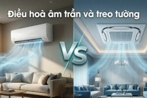 Điều hòa treo tường và điều hòa âm trần: So sánh chi tiết, nên chọn loại nào?